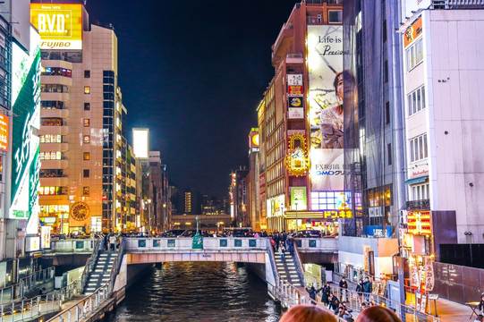 大阪心斋桥夜景