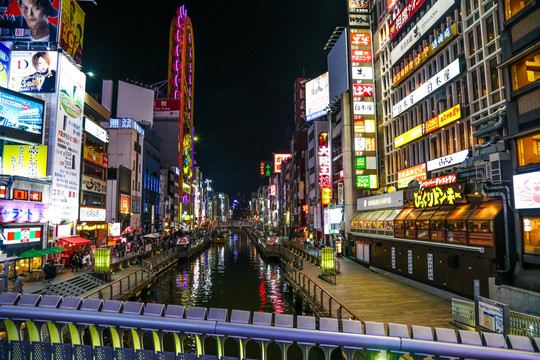 大阪心斋桥夜景