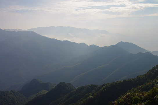 大山 群山 远山 高山