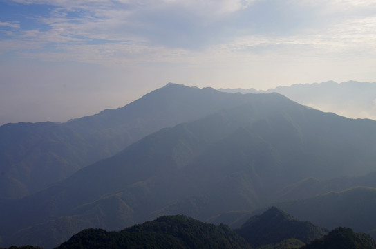 大山 群山 远山 高山