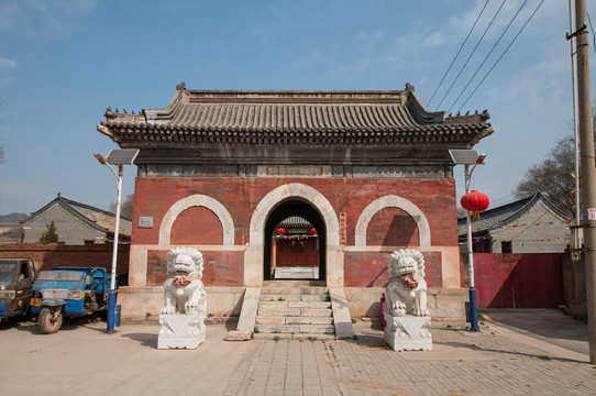 北京房山常乐寺 山门