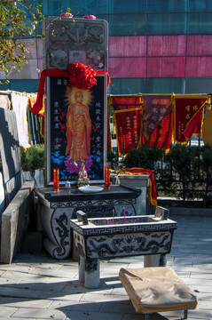 北京万佛延寿寺 石碑
