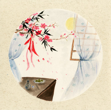 中國風(fēng)裝飾畫