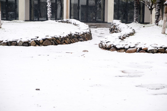 雪景景觀