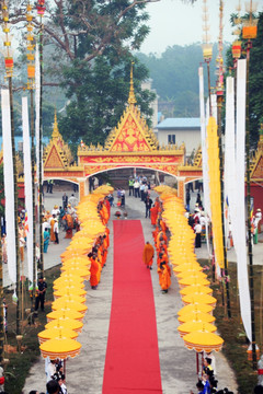 孟定 祜巴 升座 仪式