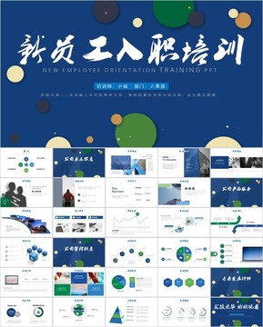 新員工入職培訓(xùn)ppt模板