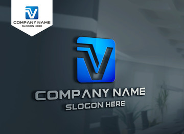 V字母LOGO設(shè)計(jì) 標(biāo)志