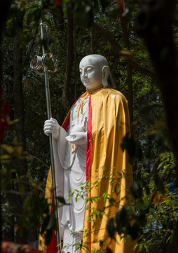 地藏王菩萨塑像