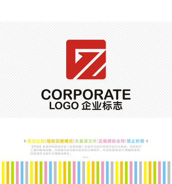 GL字母logo