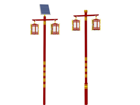 民族路燈 藏族路燈