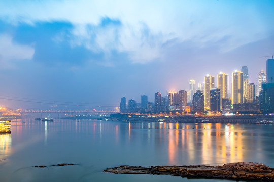 重庆渝中半岛夜景