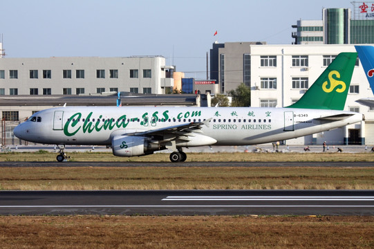 春秋航空 飞机 低成本航空