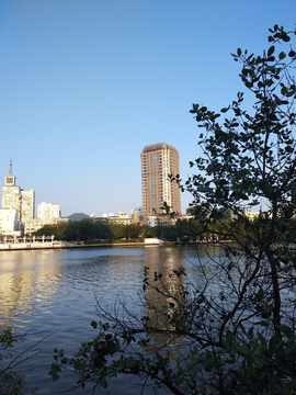 江边风景