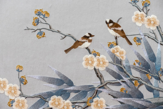 中式花鳥圖