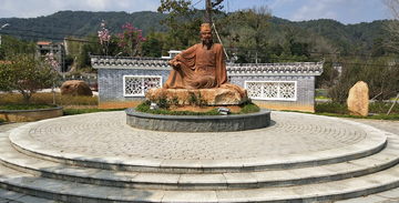 杨时雕塑 杨时公园