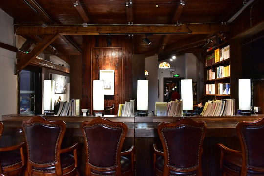 书吧 吧台 咖啡书屋