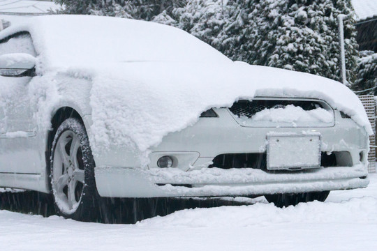 车身 积雪