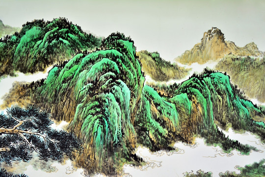 山水画