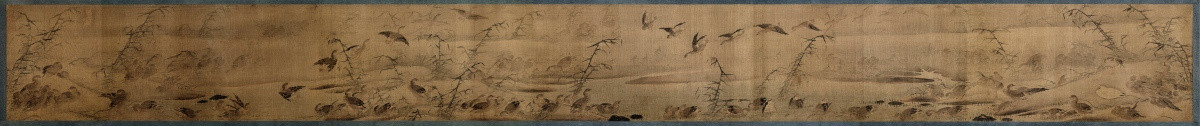 元 馬賁 百雁圖卷