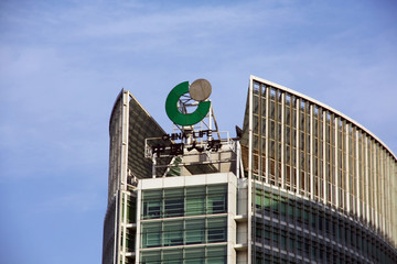 北京金融街城市建筑风光