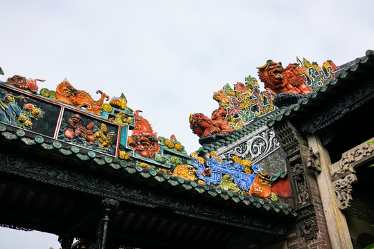 岭南建筑 陈家祠