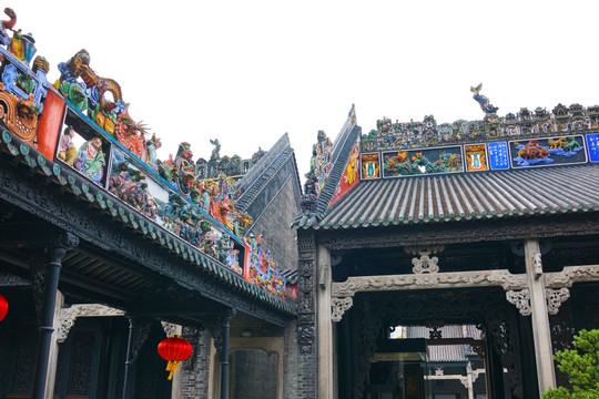 浮雕 雕像 砖雕 陈家祠