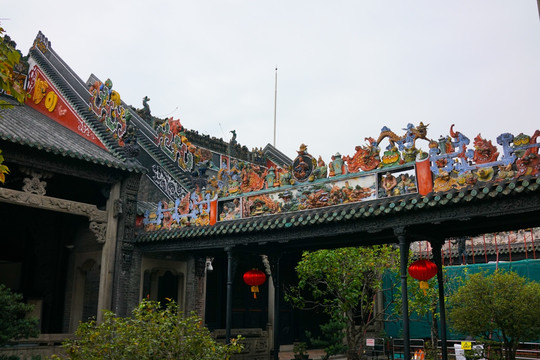 浮雕 雕像 砖雕 陈家祠