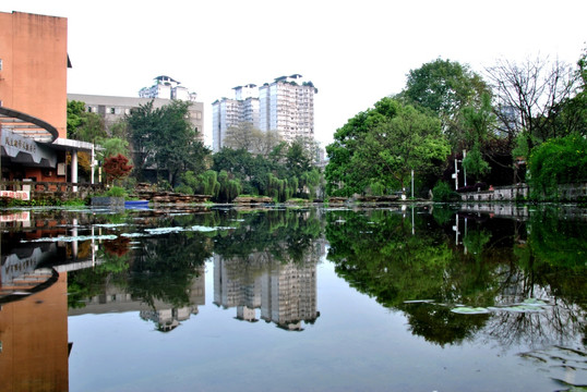 重庆大学民主湖