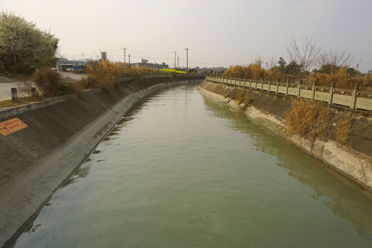 引水渠河道 成都东风渠