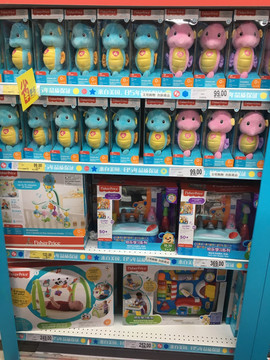 超市货架 玩具 儿童玩具