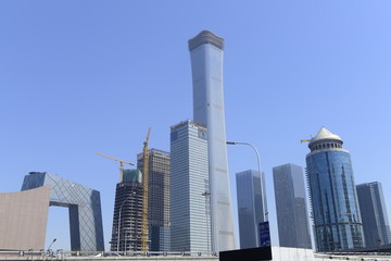 北京CBD建筑群