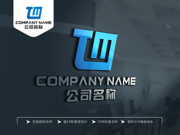 TM字母LOGO设计 TM标志