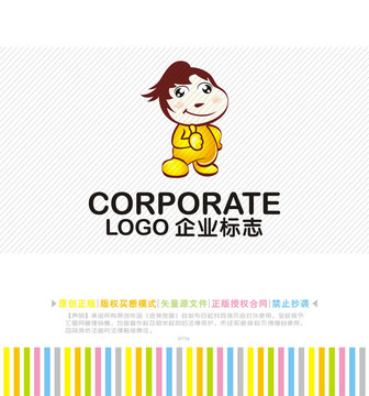 卡通人物logo