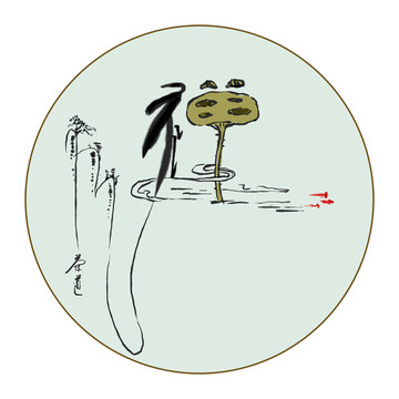 茶葉標(biāo)簽 禪 仙鶴 茶馬