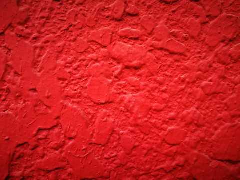 红色墙背景