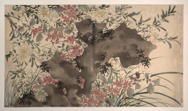 明 陳淳 花卉冊頁壹