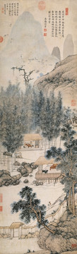明 沈貞 竹爐山房圖