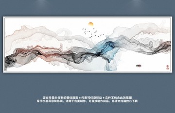 抽象油畫