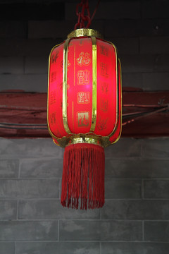 红色传统灯笼