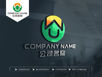 房产中介置业LOGO设计 标志