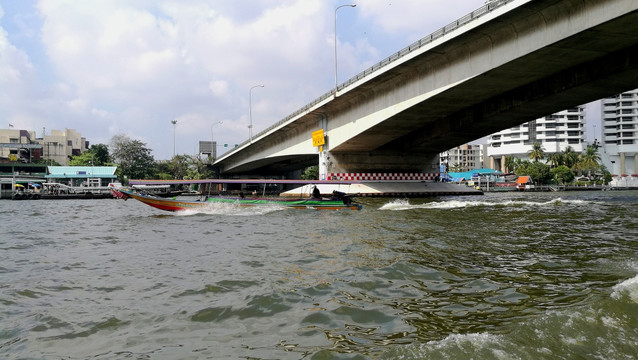 曼谷湄南河风光