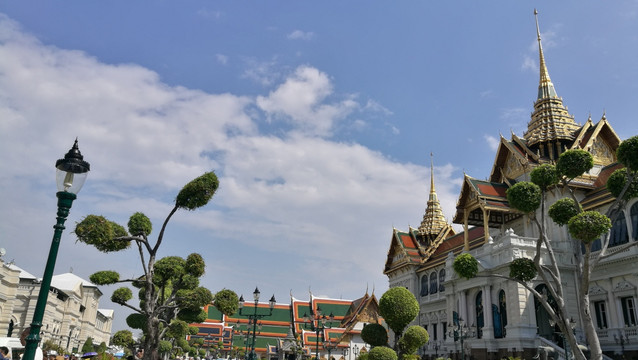 曼谷大皇宫节基殿