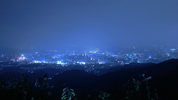 高山城市夜景