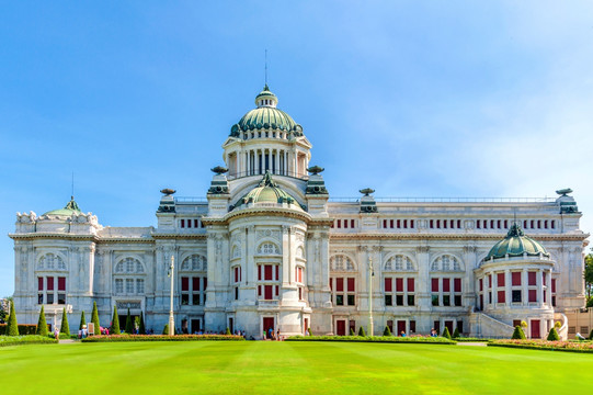 泰国曼谷旧国会大厦建筑外景