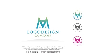 M标志 MA商标 MVlogo