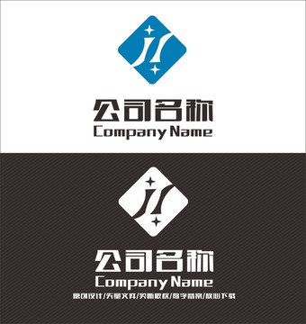 J字母鞋子LOGO 标志