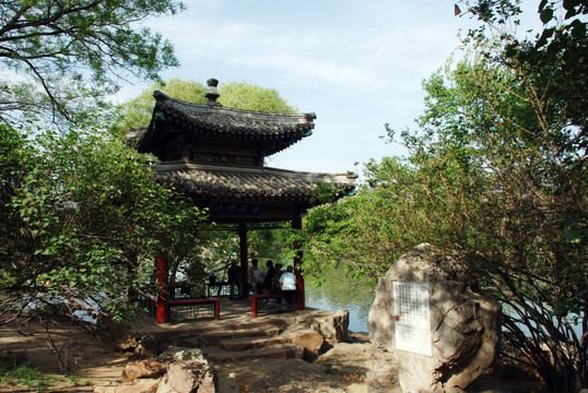 康熙36景 芳禇临流