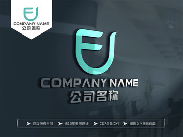 F字母LOGO设计 F字母标志