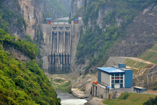 贵州清水河格里桥水电站