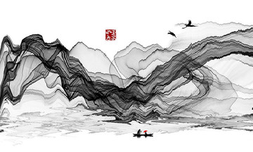 水墨中國(guó)風(fēng)